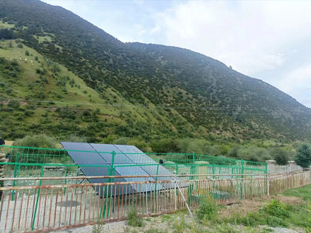 太阳能发电青湖路街道污水处理设备